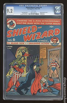 ShieldWizard Comics 1940 6 CGC 92 0915146012