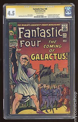 Fantastic Four 1961 1st Series 48 CGC 45 SS 1316534003