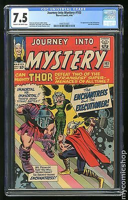 Thor 19621996 1st Series Journey Into Mystery 103 CGC 75 1445737003