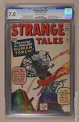 Strange Tales 19511976 1st Series 101 CGC 70 1220736002