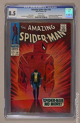 Amazing SpiderMan 1963 1st Series 50 CGC 85 1198976002