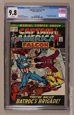 Captain America 1968 1st Series 149 CGC 98 1445724007