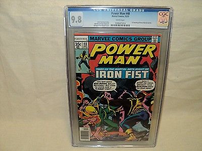 Power Man 48 CGC 98 White p 1st Luke Cage w Iron Fist John Byrne c05927