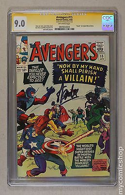 Avengers 1963 1st Series 15 CGC 90 SS 0805834004