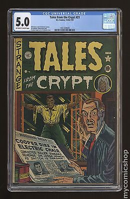 Tales from the Crypt 1950 EC Comics 21 CGC 50 1401359009