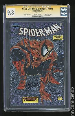 Marvel Collectible Classics SpiderMan 1998 2 CGC 98 SS 0219593006