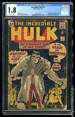 Incredible Hulk 19621999 1st Series 1 CGC 18 1463124002