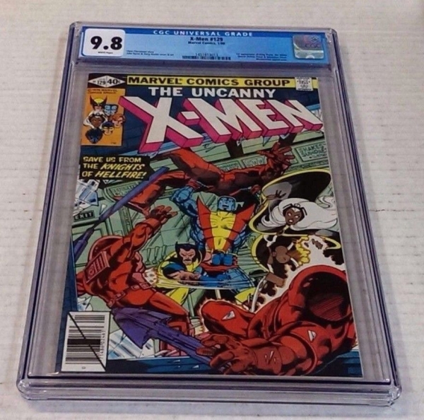 Uncanny Xmen 129  CGC 98  WHITE PAGES  1st Kitty Pryde Emma Frost