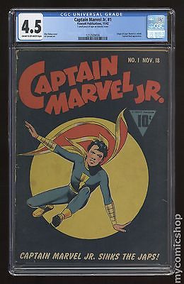 Captain Marvel Jr 1942 1 CGC 45 1212509006