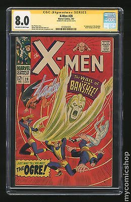 Uncanny XMen 1963 1st Series 28 CGC 80 SS 1316565005