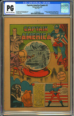 Captain America Comics 1 Page 5 Only 1st App Simon  Kirby Timely CGC 1941