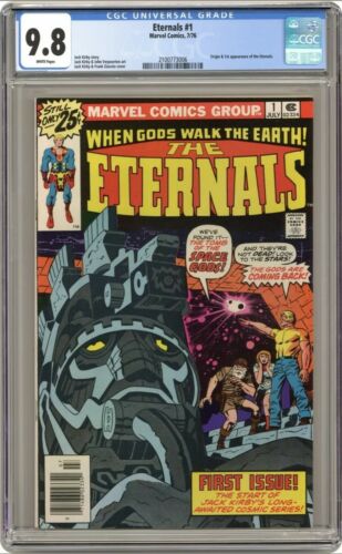 Eternals 1 CGC 98 1976 1st app Eternals Ikaris Makkari Kro Movie coming