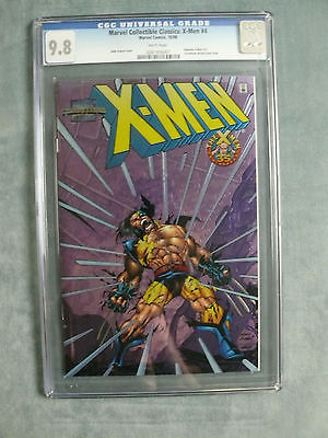 Marvel Collectible Classics XMen 4 CGC 98 Chromium Cover Reprints 25