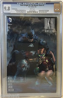 BATMAN THE DARK KNIGHT III MASTER RACE 1 CGC 98 JIM LEE 1500 VARIANT