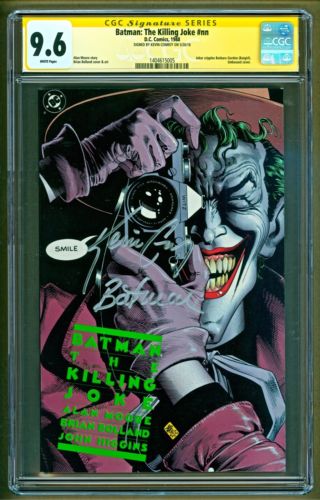 Batman The Killing Joke nn 1988 DC Comics SIGNED Kevin Conroy SS CGC 96