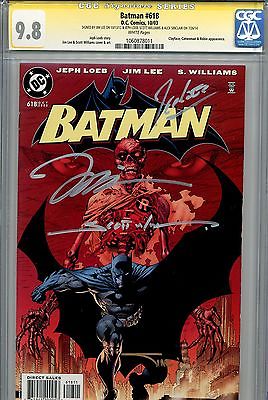 Batman 618 Hush Catwoman Superman Jim Lee Loeb Sinclair Williams SS CGC 98 608