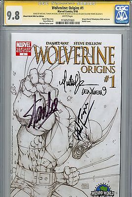 Wolverine Origins 1 CGC 98 SS out of 10 Stan Lee Wein Trimpe Turner WW variant