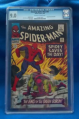 Amazing Spiderman  40 CGC 90 OWW pages VFNM