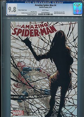 Amazing SpiderMan 4  Ramos Variant  CGC 98  WP 