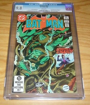 Batman 357 CGC 98 killer croc  1ST JASON TODD  dc comics 1983 suicide squad