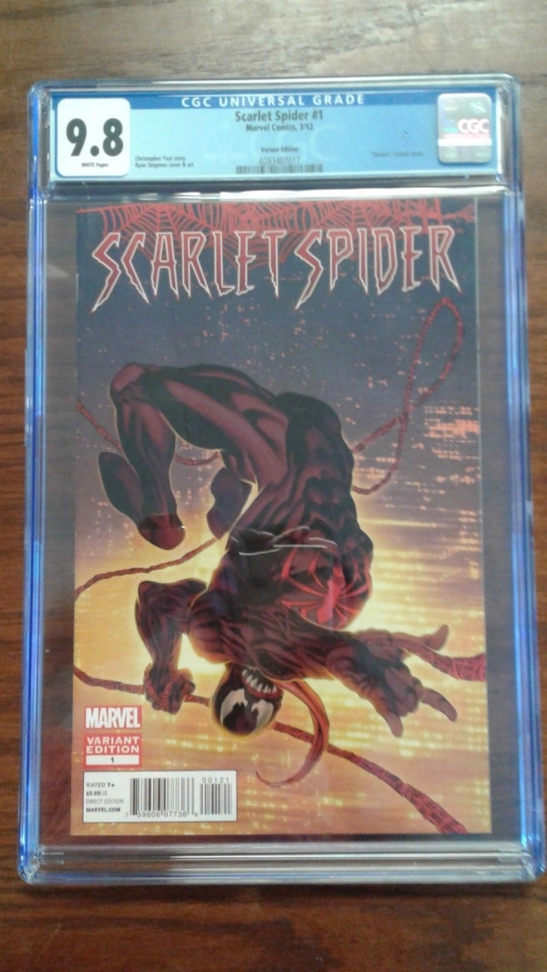 Scarlet Spider 1 Venom variant  CGC 98