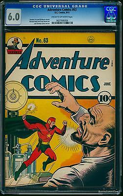 Adventure Comics 63 CGC FN 60 Cream to OffWhite   DC Superman