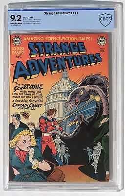 CBCS 92 Strange Adventures 11 1951 DC HIGH GRADE Golden Age CGC NM