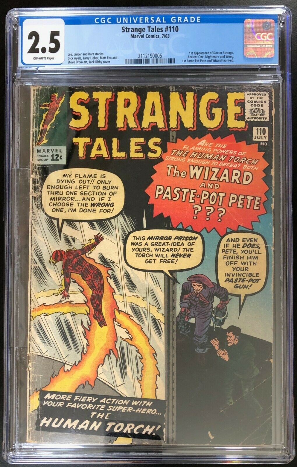 Strange Tales 110 