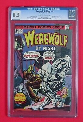 CGC 85 Werewolf By Night 32 Origin  1st Appearance of Moon Knight 875