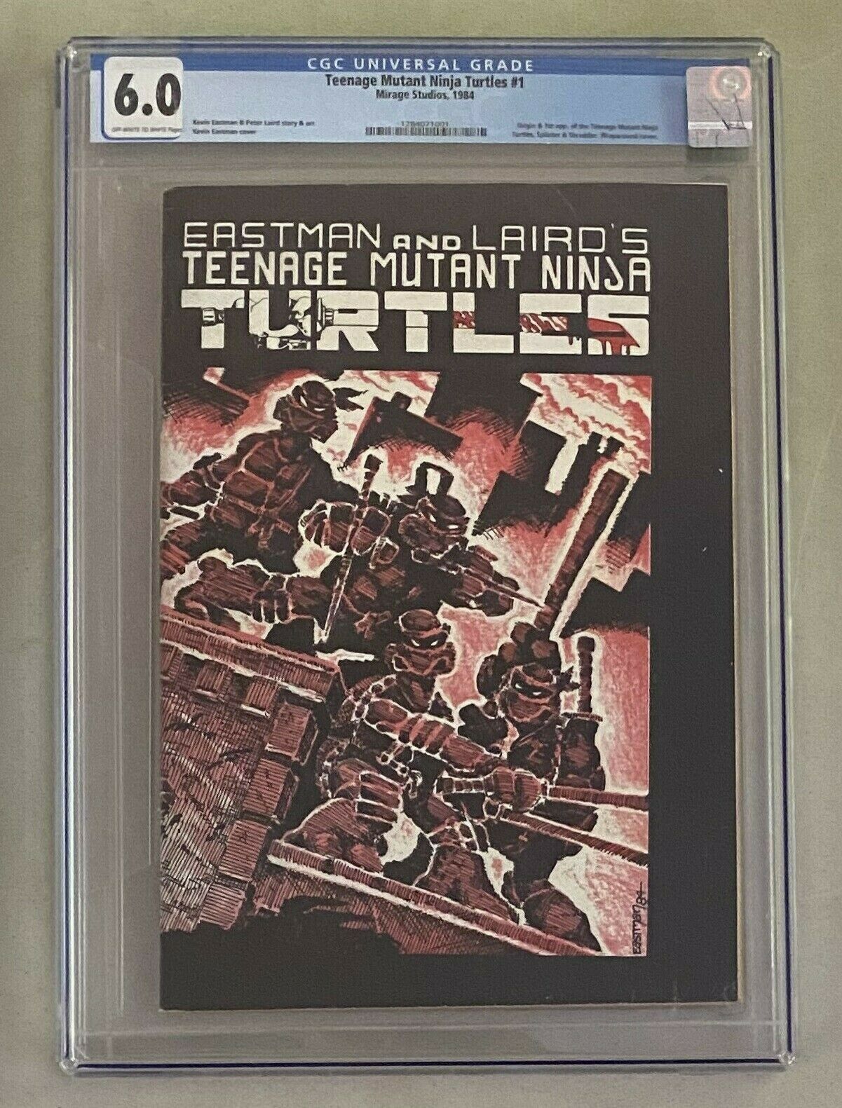 TEENAGE MUTANT NINJA TURTLES 1 Mirage Studios 1984 CGC 60 First Appearance 