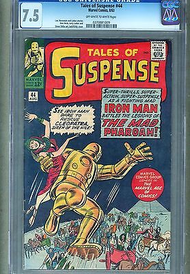 CGC TALES OF SUSPENSE  44 VF 75 1963