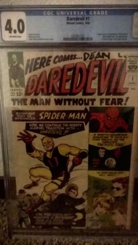 Daredevil 1 Marvel 1964 Cgc 40 1st appearance of Daredevil  