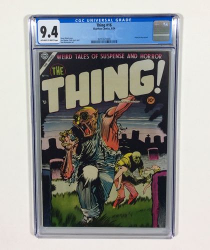 THE THING CGC 94 NM PreCode Horror Sep1954 Charlton Comics