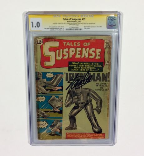 Tales of Suspense 39 CGC 10 KEY Stan Lee Signature Series 1st Iron Man Marvel