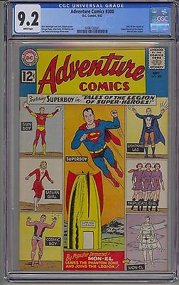 ADVENTURE COMICS 300 CGC 92 WHITE PAGES TALES OF THE LEGION OF SUPERHEROES MC