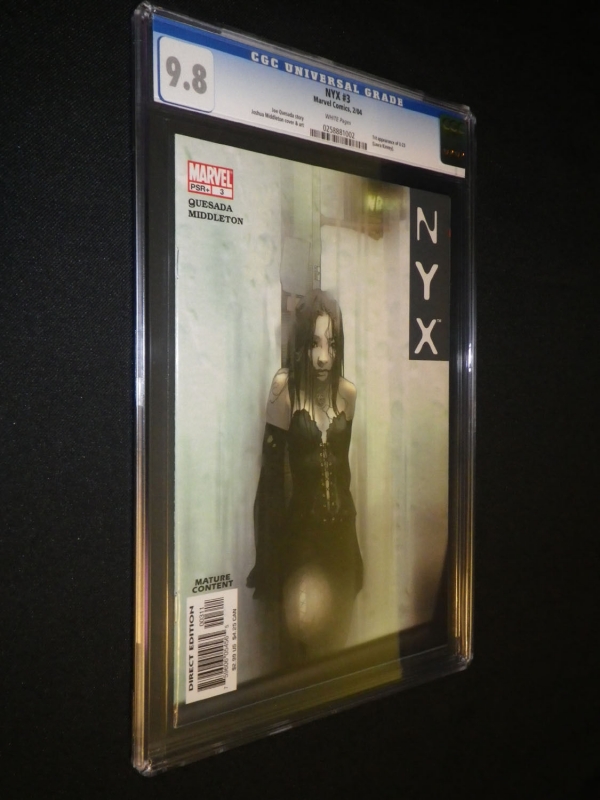 NYX 3  Marvel 2004  CGC 98  1st X23 Laura Kinney