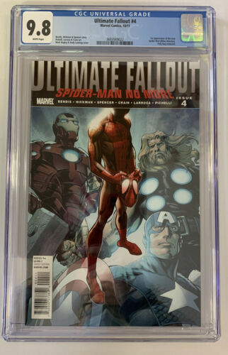 Ultimate Fallout 4 CGC 98 NMM 1st Miles Morales Appearance Marvel Comics 2011