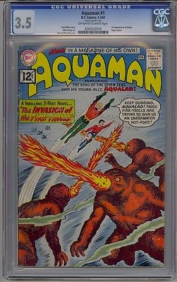 AQUAMAN 1 CGC 35