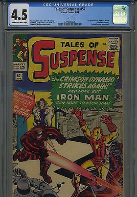 Tales of Suspense 52 First Black Widow CGC 45