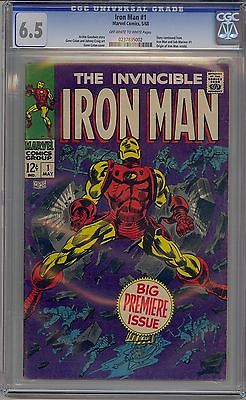 IRON MAN 1 CGC 65 OFFWHITE TO WHITE PAGES