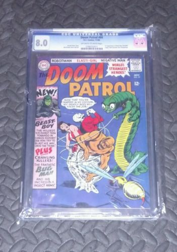 The Doom Patrol 99 Nov 1965 DC CGC Graded 80 First Appearance Beast Boy 99