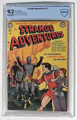 CBCS 92 Strange Adventures 13 1951 DC HIGH GRADE Golden Age CGC NM