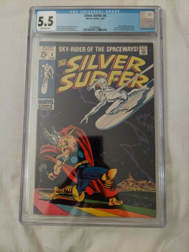 1969 SILVER SURFER 4 CGC 55  Thor Classic Cover