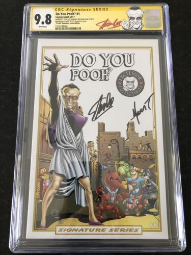 Do You Pooh  1 CGC SS 98  SIGNED By Stan Lee On 41517 FF 48 810