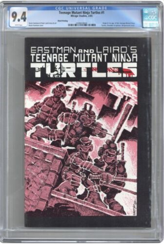 TEENAGE MUTANT NINJA TURTLES 1 3rd Print CGC 94 1st TMNT Eastman Laird 