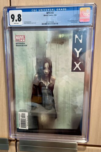 NYX 3  Marvel Comics 2004 CGC 98 1st appearance of X23 Laura Kinney