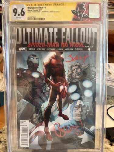 Ultimate Fallout 4 CGC 96  1st App Miles Morales  SS Bendis  Bagley LK