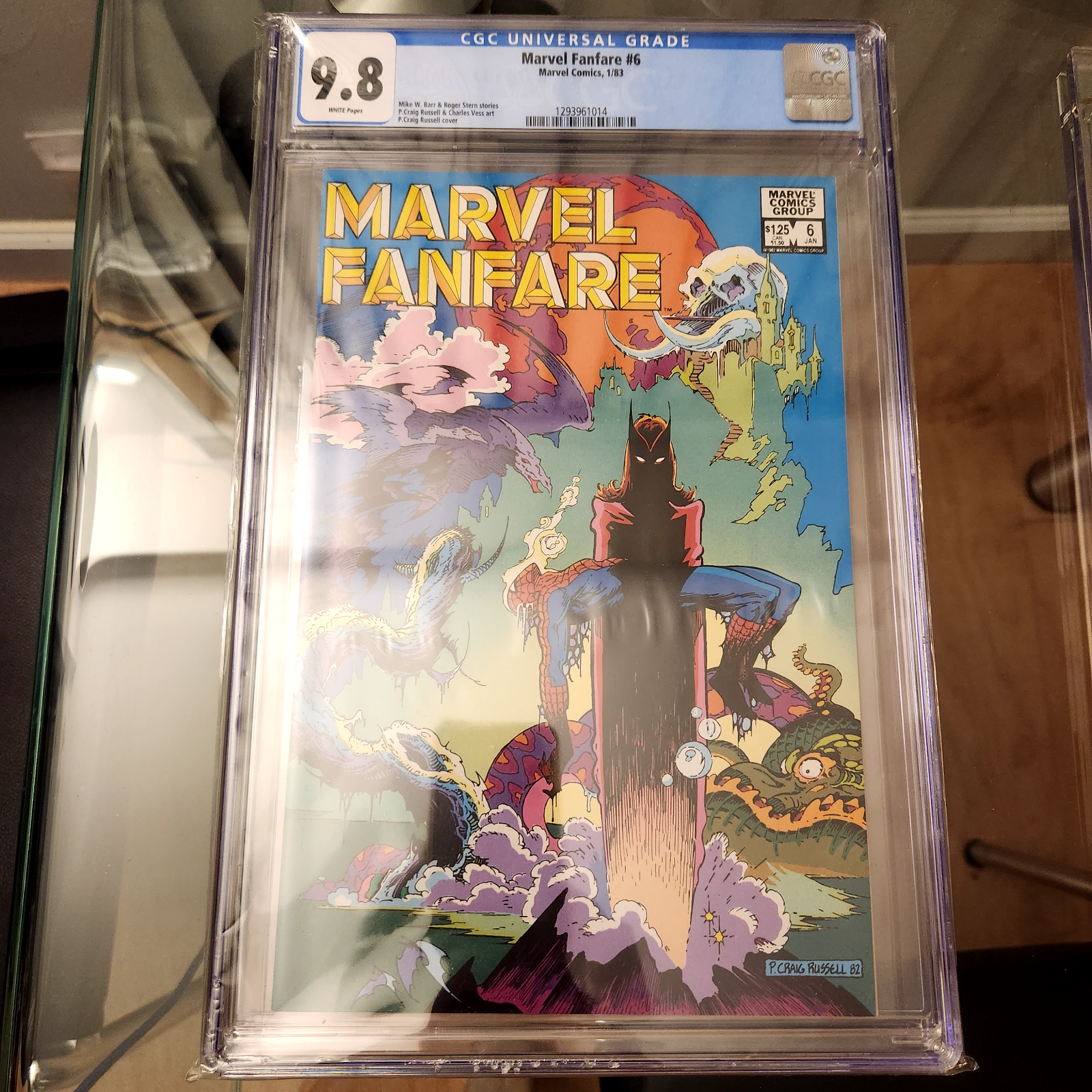 Marvel Fanfare 6 CGC 98 1983  SpiderMan  Scarlet Witch teamup