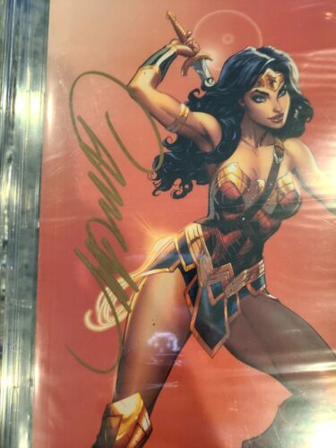 WONDER WOMAN 750 CGC SS 99 J Scott Campbell VIRGIN Cover D NOT 98 SABINE 