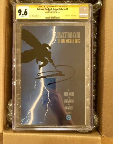 Dark Knight Returns 1 1st Print CGC 96 SS Signed Frank Miller